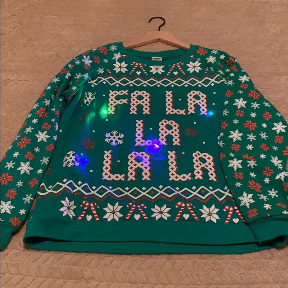 Light Up Xmas Sweater